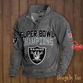 Las Vegas Raider Stand Collar Sweatshirts