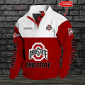 Ohio Sta te Buckeyes Stand Collar Sweatshirts