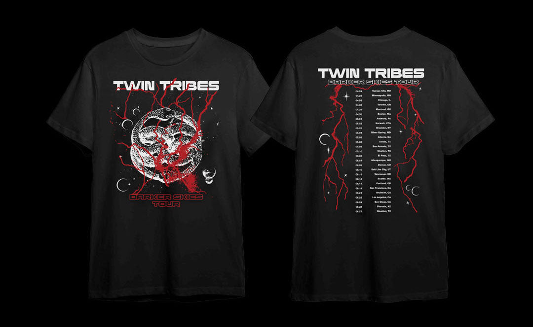 "Darker Skies" tour tee
