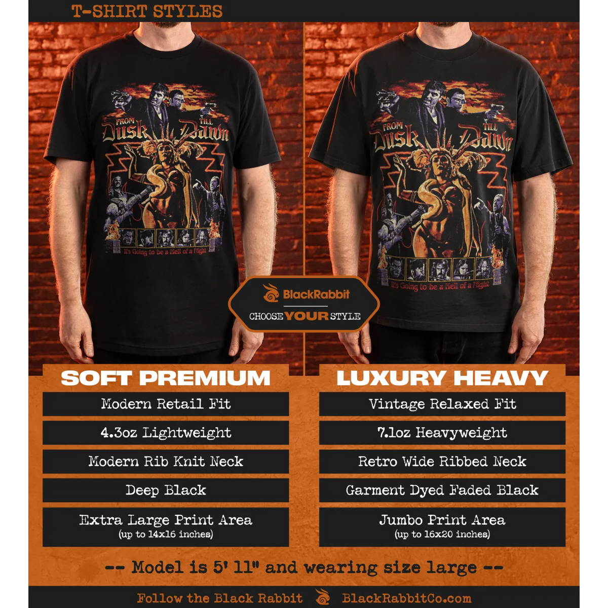From Dusk Till Dawn 90s Horror Retro Vintage Unisex Classic