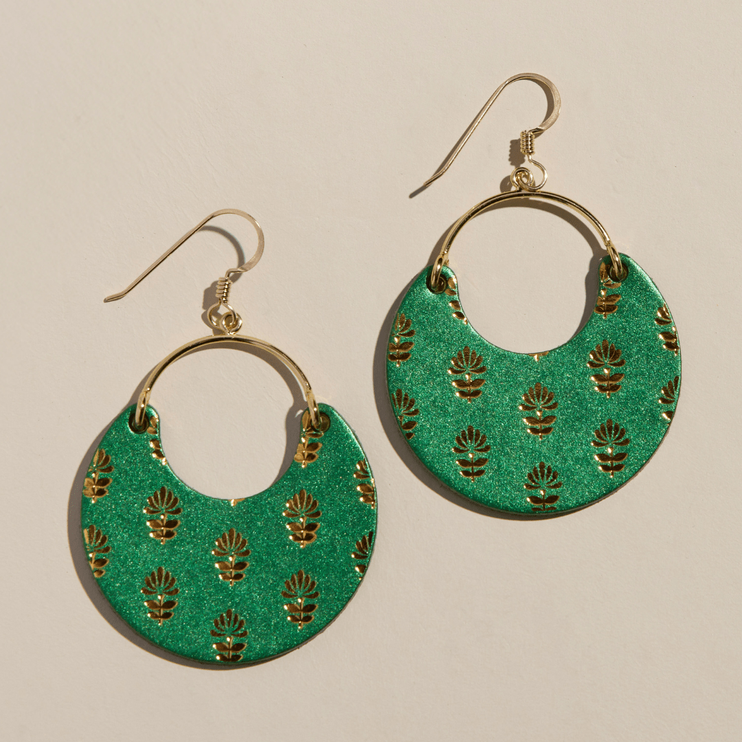 Emerald Sparkle Wallflower Ninas
