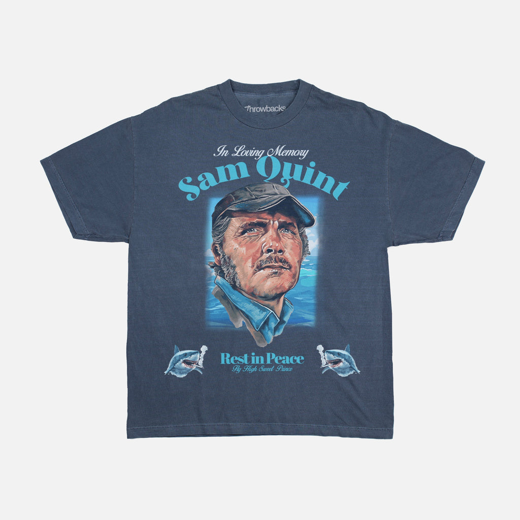 In Memory of Sam Quint Jaws Graphic Tee