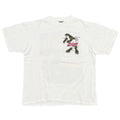 Budweiser 1995 FROG IN POCKET PRINT WHITE ONEITA XL 0173