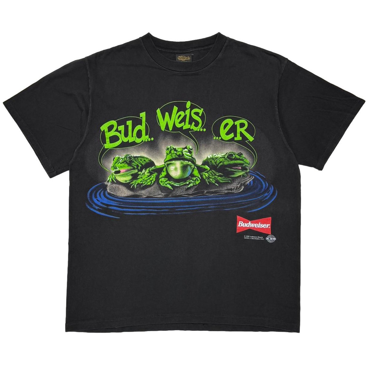 Budweiser 3 FROGS YOUR PAD ON MINE? CHANGES XL 6935