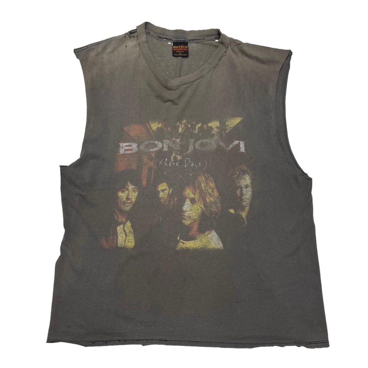 BON JOVI	 THESE DAYS MEMBER SLEEVELESS BROCKUM XL 4284
