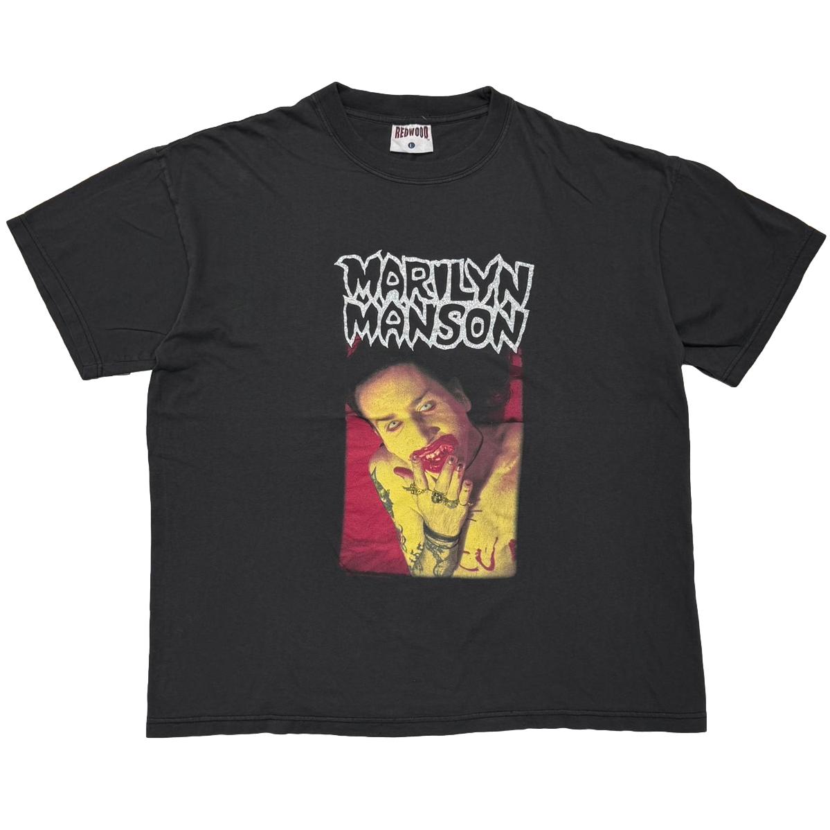 MARILYN MANSON I AM THE GOD OF FUCK REDWOOD LARGE 4016