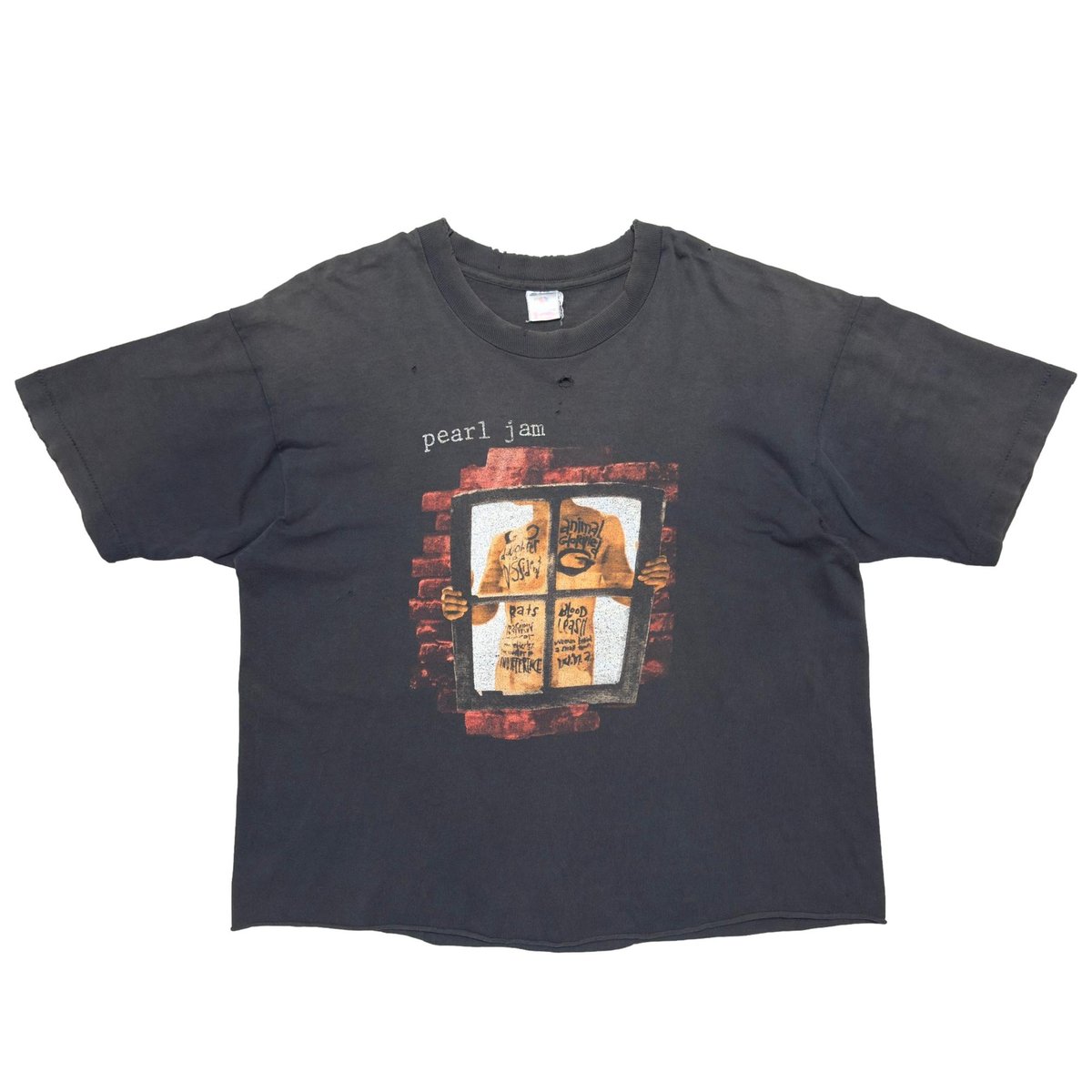 PEARL JAM WINDOW PAIN FRUIT OF THE LOOM XL 9574