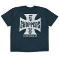WEST COAST CHOPPERS IRON CORSS LONG BEACH CA SS BLACK XL 6707