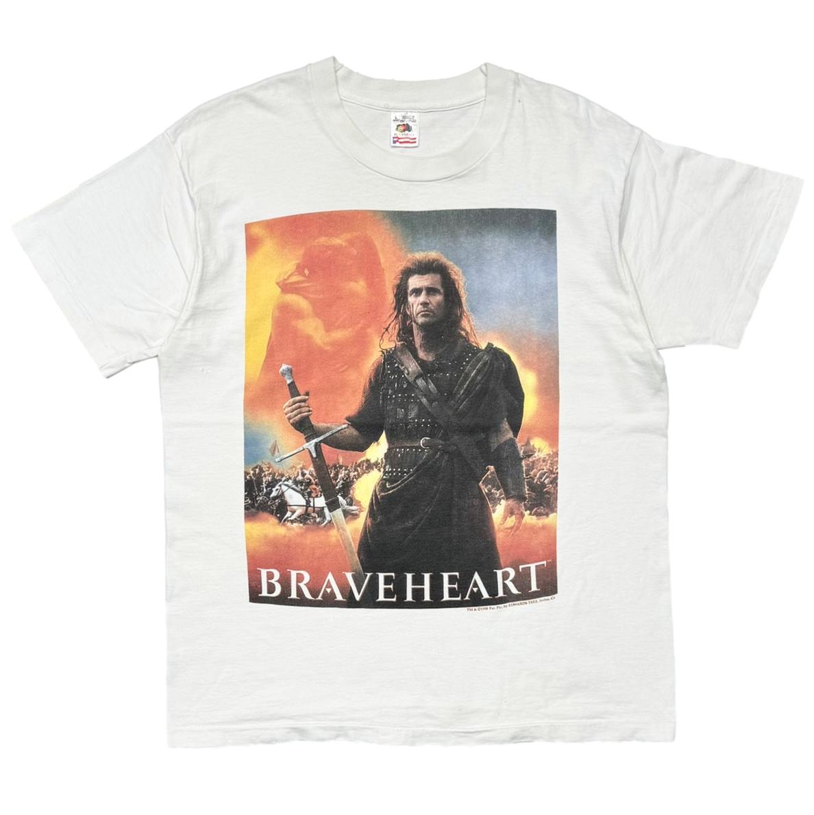 BRAVE HEART 1995 MOVIE PROMO WHITE FRUIT OF THE LOOM LARGE 3760