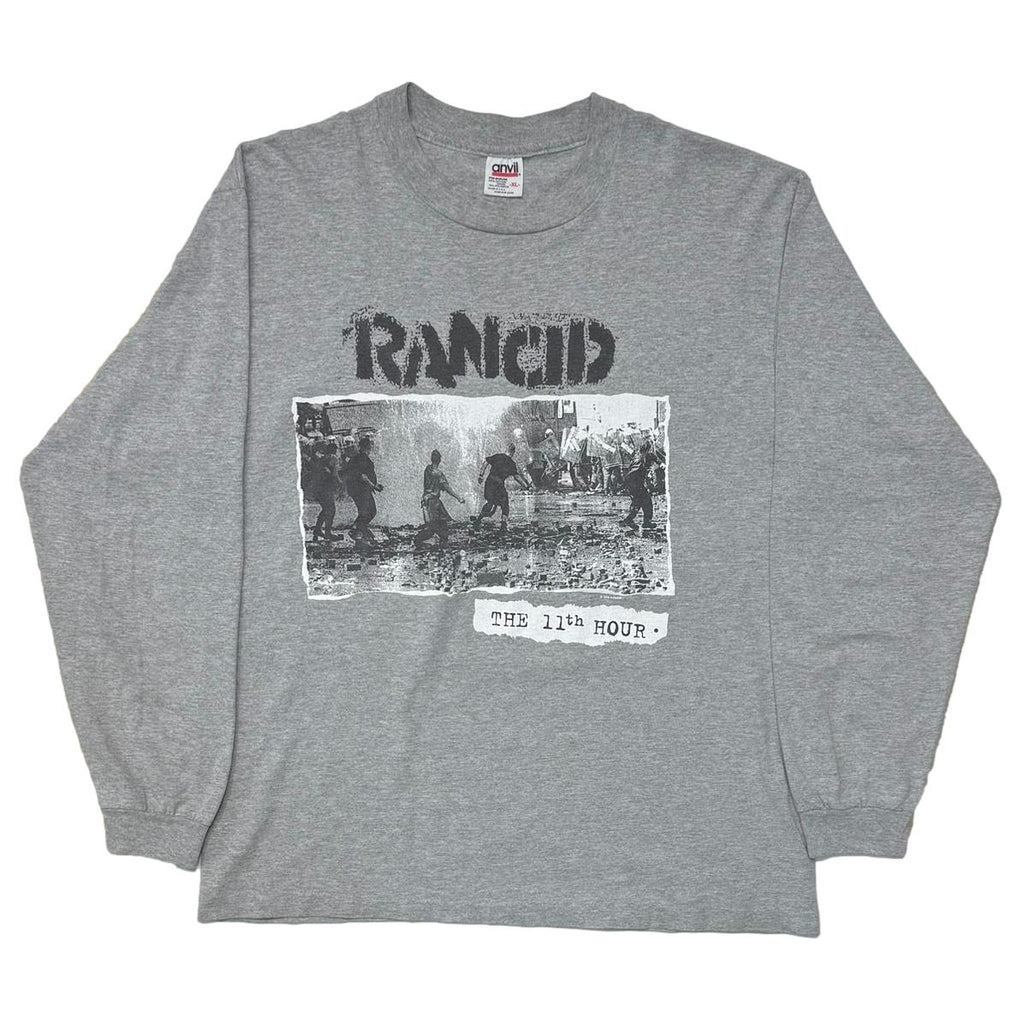 RANCID 1995 THE 11th HOUR LS GREY anvil XL 8237