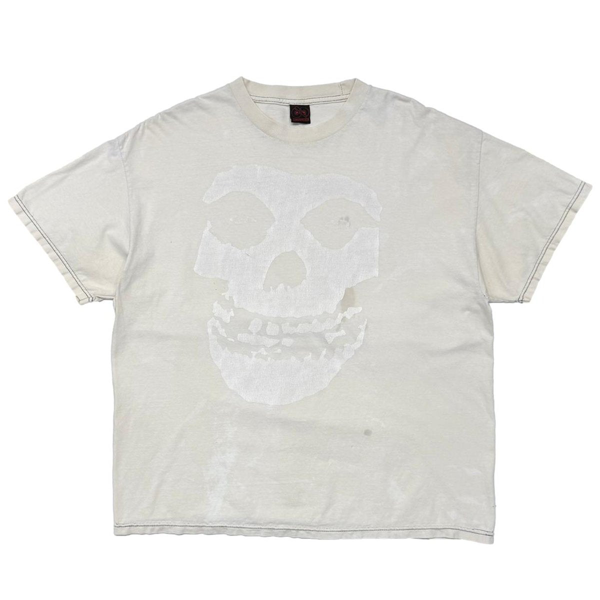 MISFITS 2001 MONOCHROME HUGE SKULL FACE CINDER BLOCK FITS XL 5768