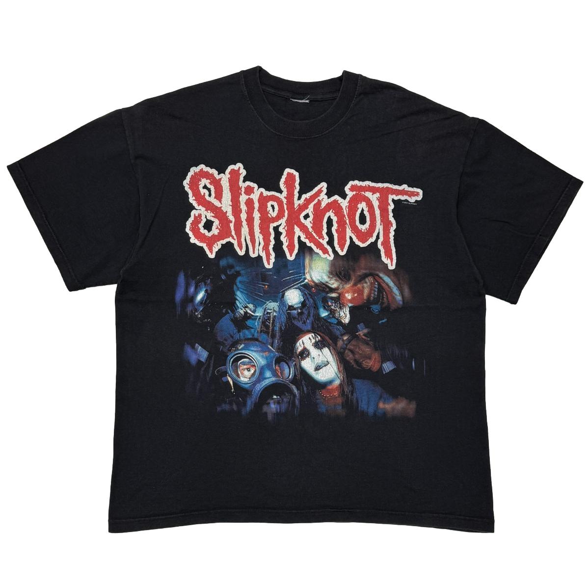 Slipknot 2001 MEMBER TEXT RED FITS XL 6093