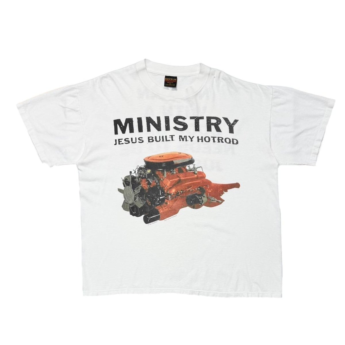 MINISTRY 1991 JESUS BUILT MY HOTROD BROCKUM XL 9873