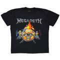 MEGADETH 1994 FLAMING SKULL BROCKUM LARGE 5161