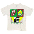 Papas & Beer LIP & TONGUE PEACE MARK WHITE anvil MEDIUM 0183