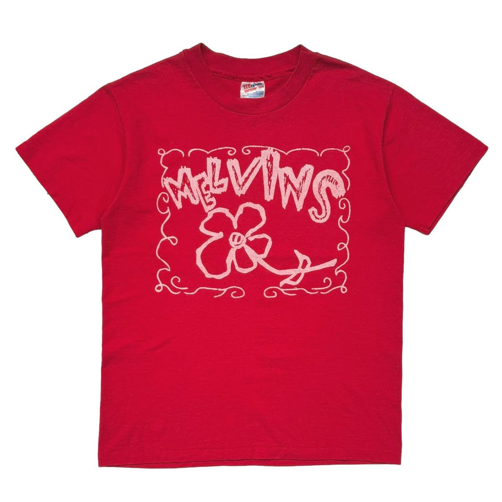 MELVINS FLOWER RED HANES MEDIUM 5082