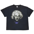 ALBERT EINSTEIN BIG FACE PURPLE TEXT BLACK DELTA XL 2005