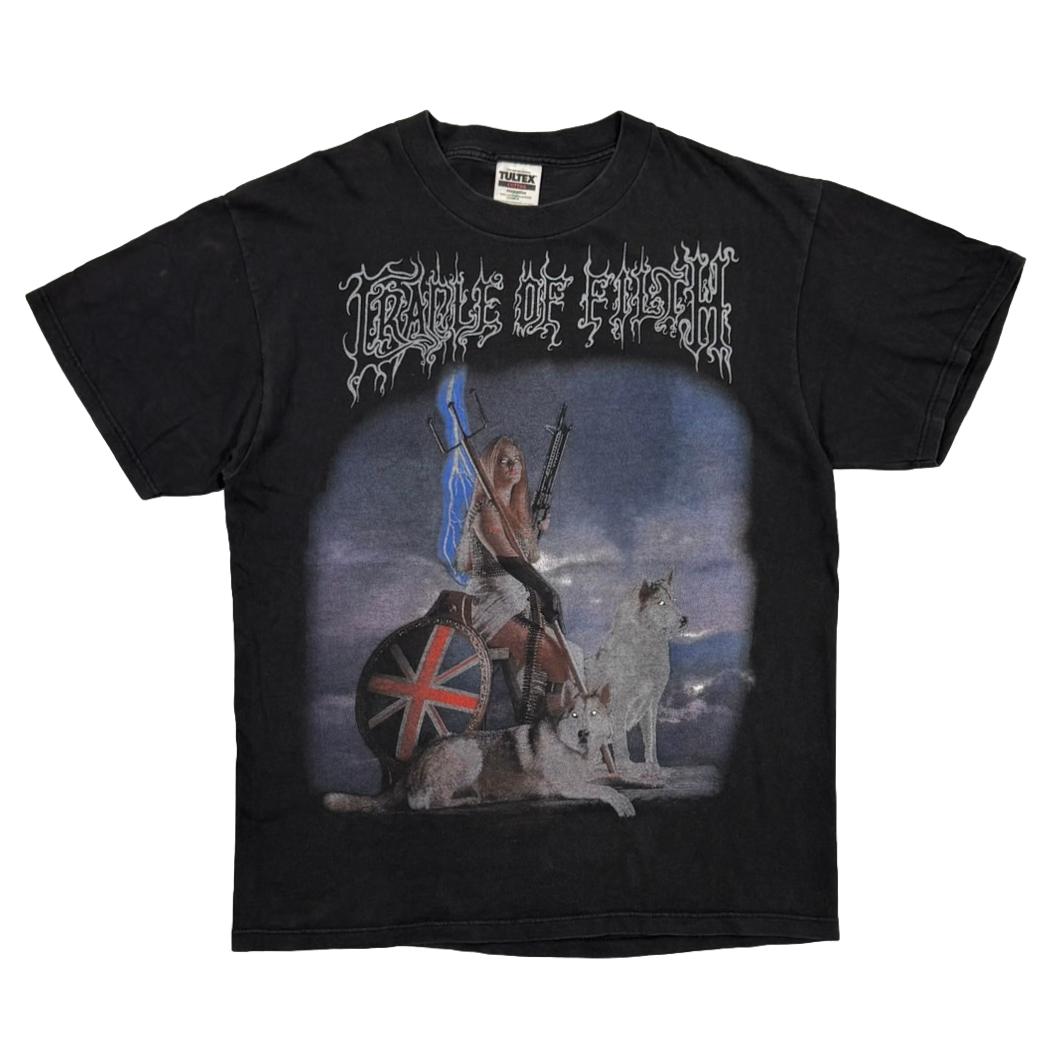 CRADLE OF FILTH SPEARHEDAING MILLENNIAL WAR TULTEX LARGE 0273