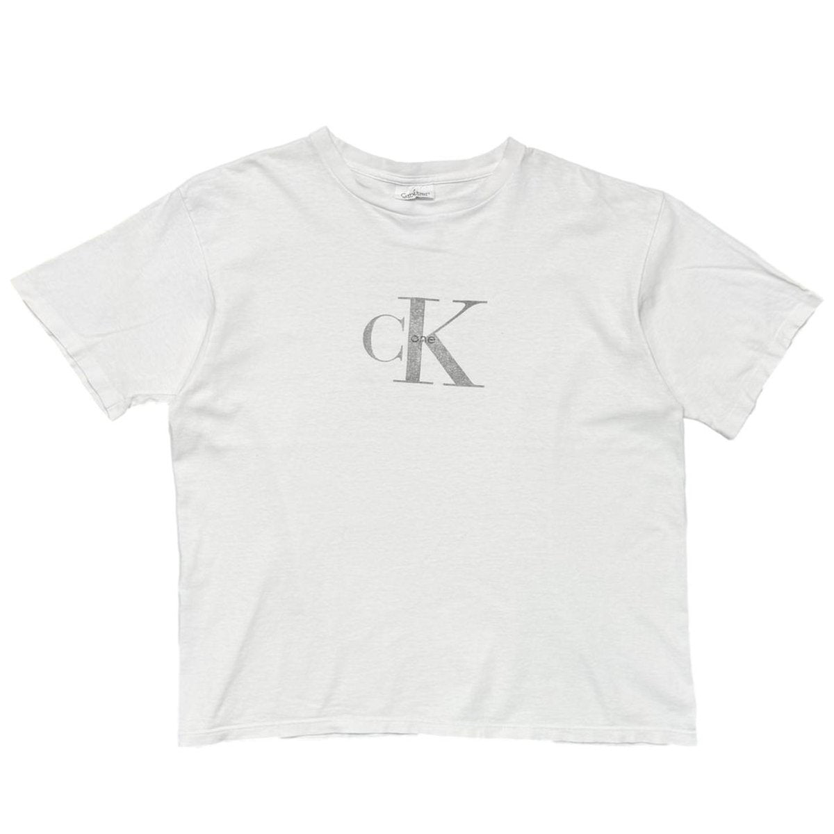 CALVIN KLEIN CK ONE LOGO WHITE XL 0695