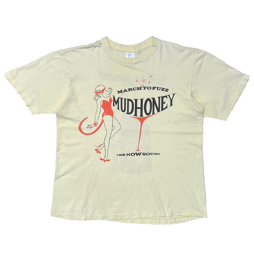 MUDHONEY MARCH TO FUZZ THE NOW SOUND BELTON PALE YELLOW LARGE 6462