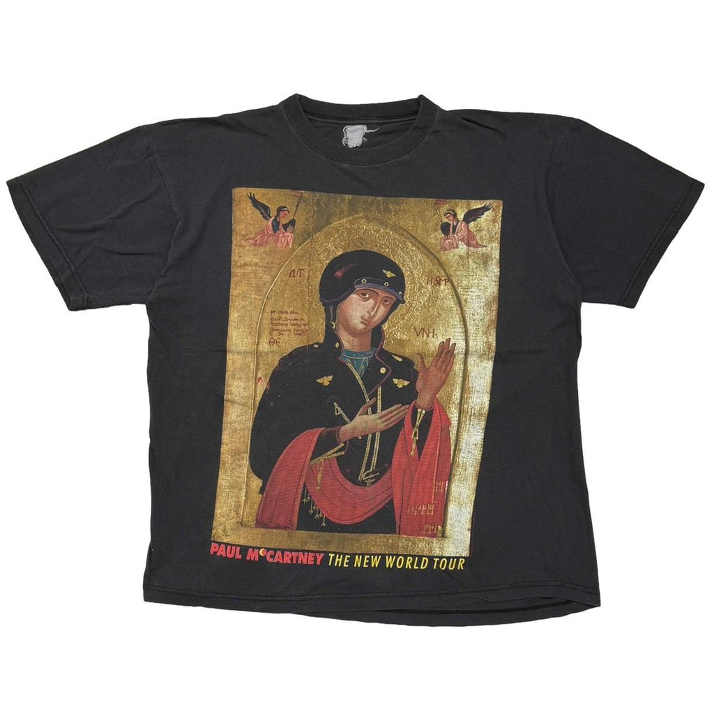 PAUL McCARTNEY BIKER LIKE ICON THE NEW WORLD TOUR FITS XL 7693