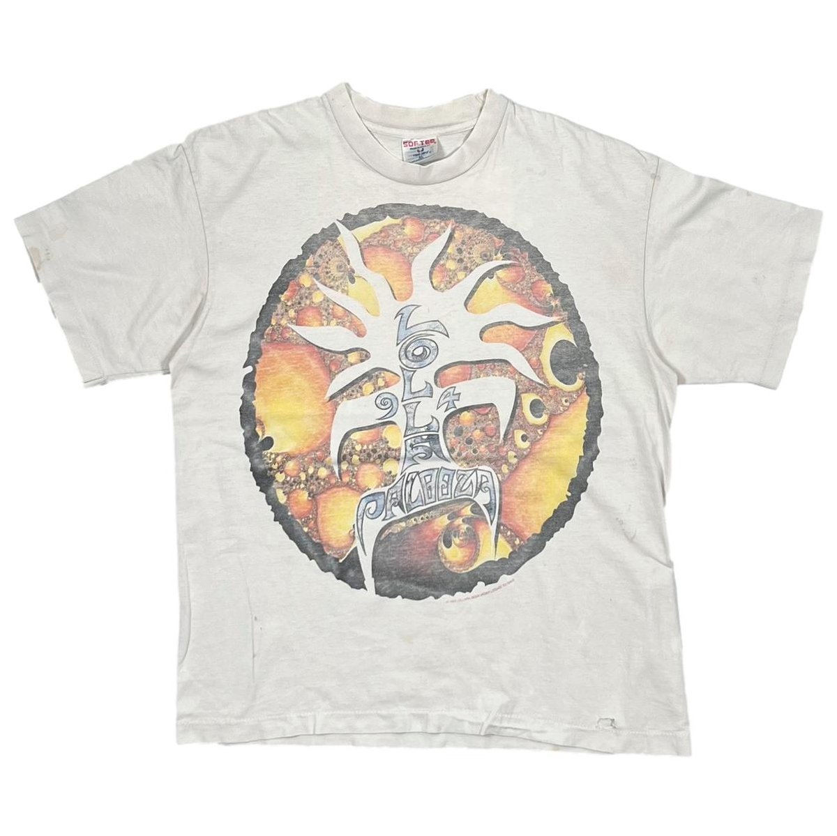 LOLLAPALOOZA 1994 FES WHITE SOF TEE XL 1710