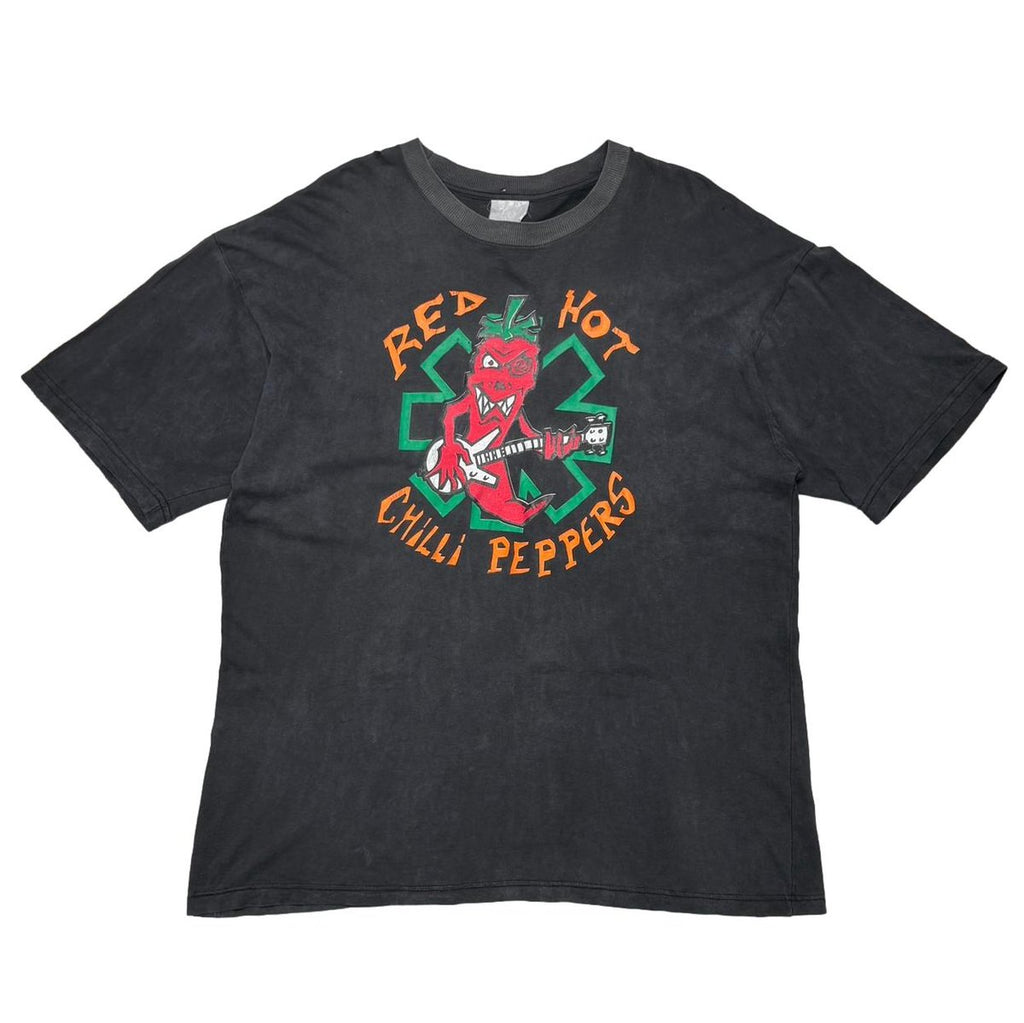RED HOT CHILI PEPPERS PEPPER GUITER BLACK FITS LARGE 3103