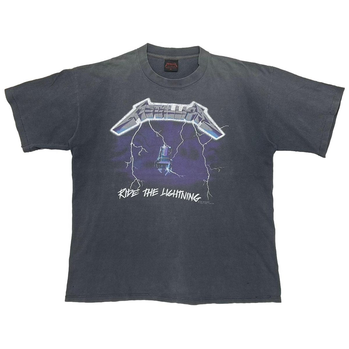 METALLICA RIDE THE LIGHTNING METALLICA TAG XL 1845
