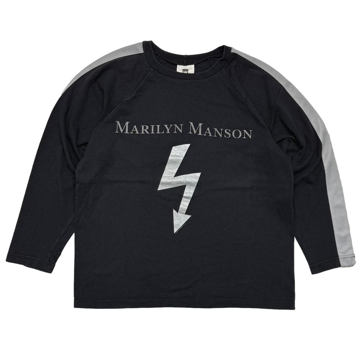 MARILYN MANSON ARROW RAGLAN JERSEY LINE LS WINTERLAND FITS XL 7472
