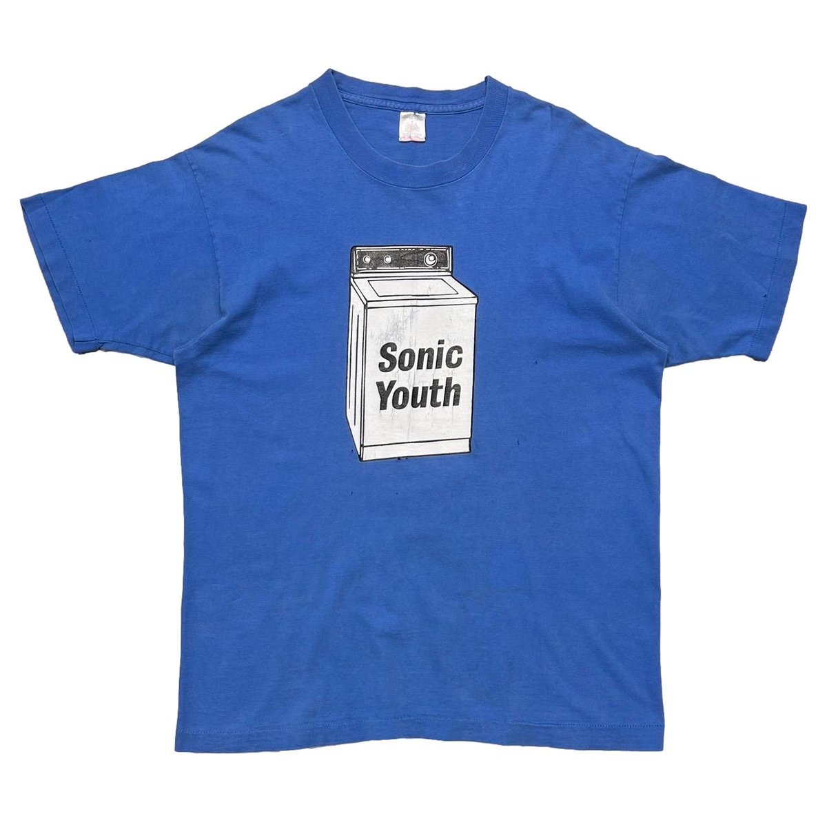 SONIC YOUTH WASHING MACHINE FOTL LARGE BLUE FRUIT OF THE LOOM LARGE 8650