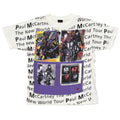 Paul McCartney THE NEW WORLD TOUR OVP WHITE BROCKUM XL 4925
