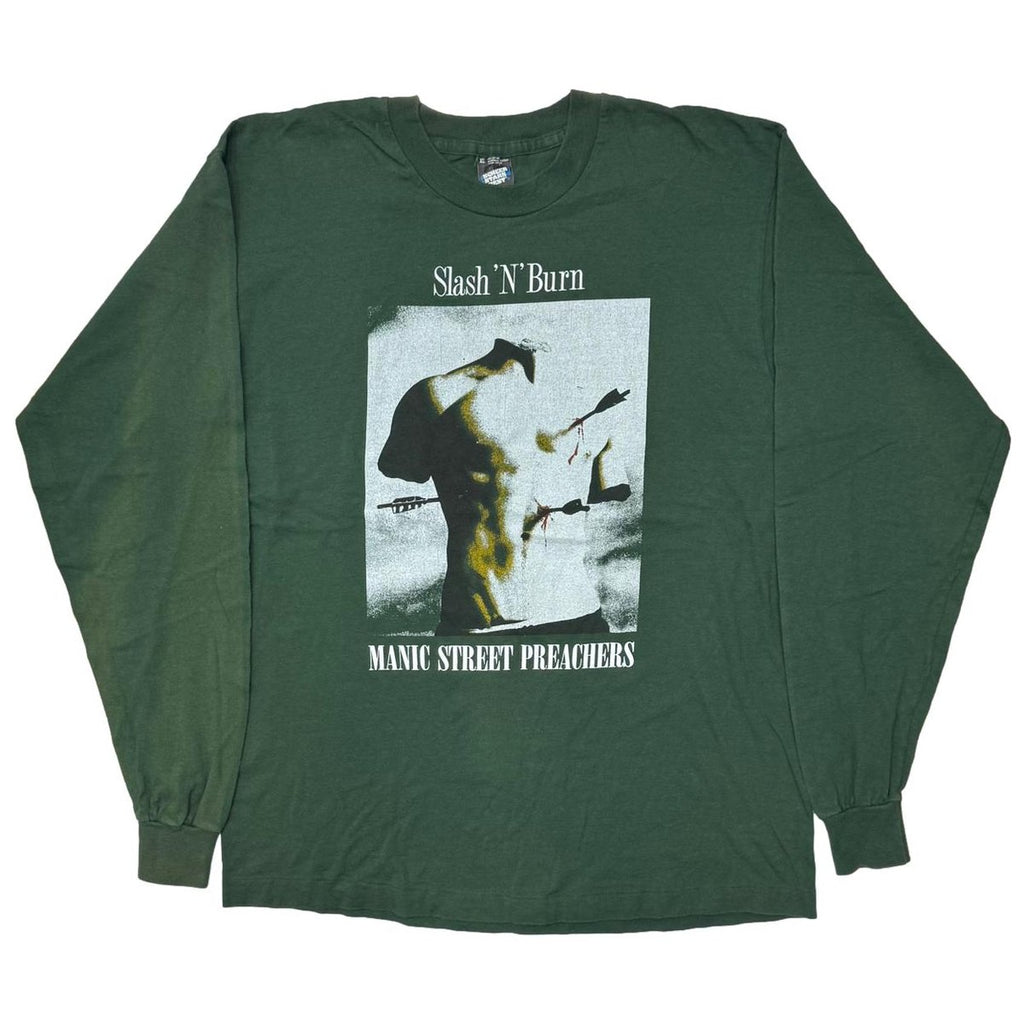 MANIC STREET SLASH N' BURN LS GREEN SCREEN STARS XL 2408