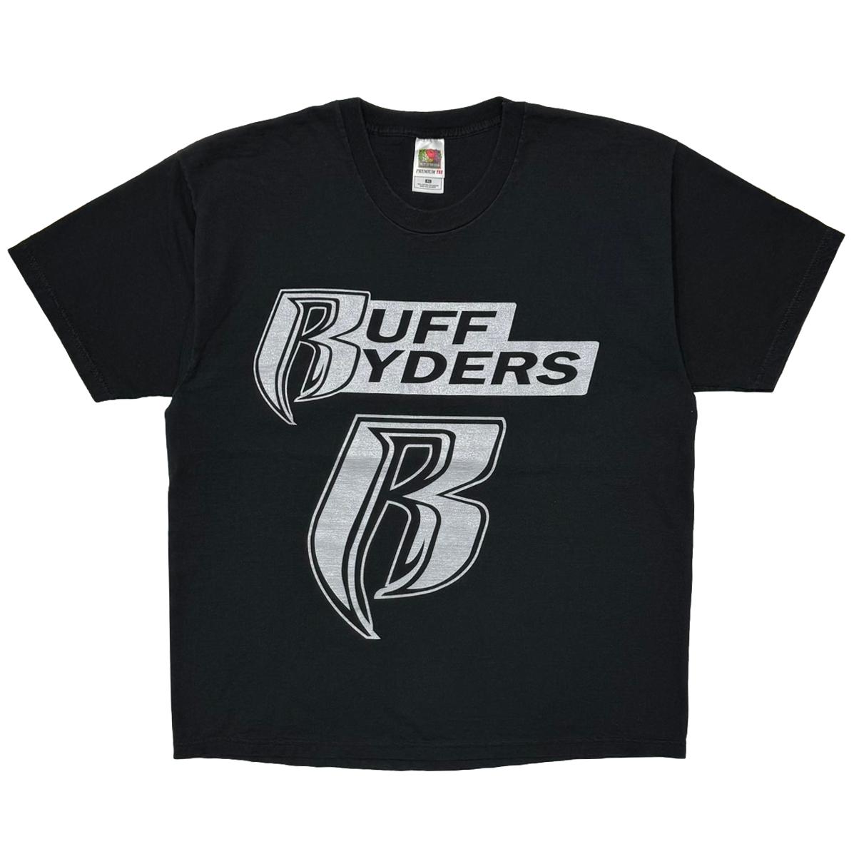 RUFF RYDERS TOUR 2000 LOGO BLACK FRUIT OF THE LOOM XL 3643