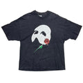 The PHANTOM of the OPERA FACE MASK & ROSE Hanes XL 7898