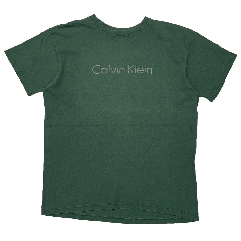 CALVIN KLEIN LOGO GREEN LARGE 0289