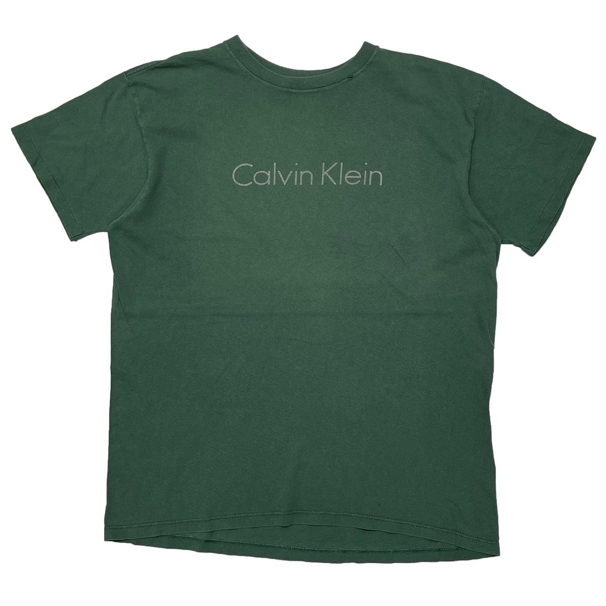 CALVIN KLEIN LOGO GREEN LARGE 0289
