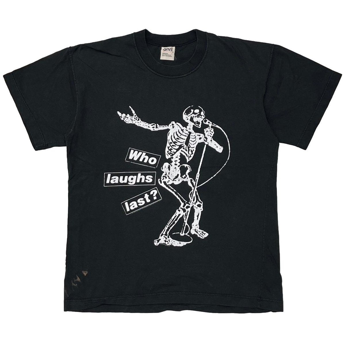RAGE AGAINST THE MACHINE 1997 WHO LAUGHS LAST? BARBARA KRUGER ANVIL LARGE 1971