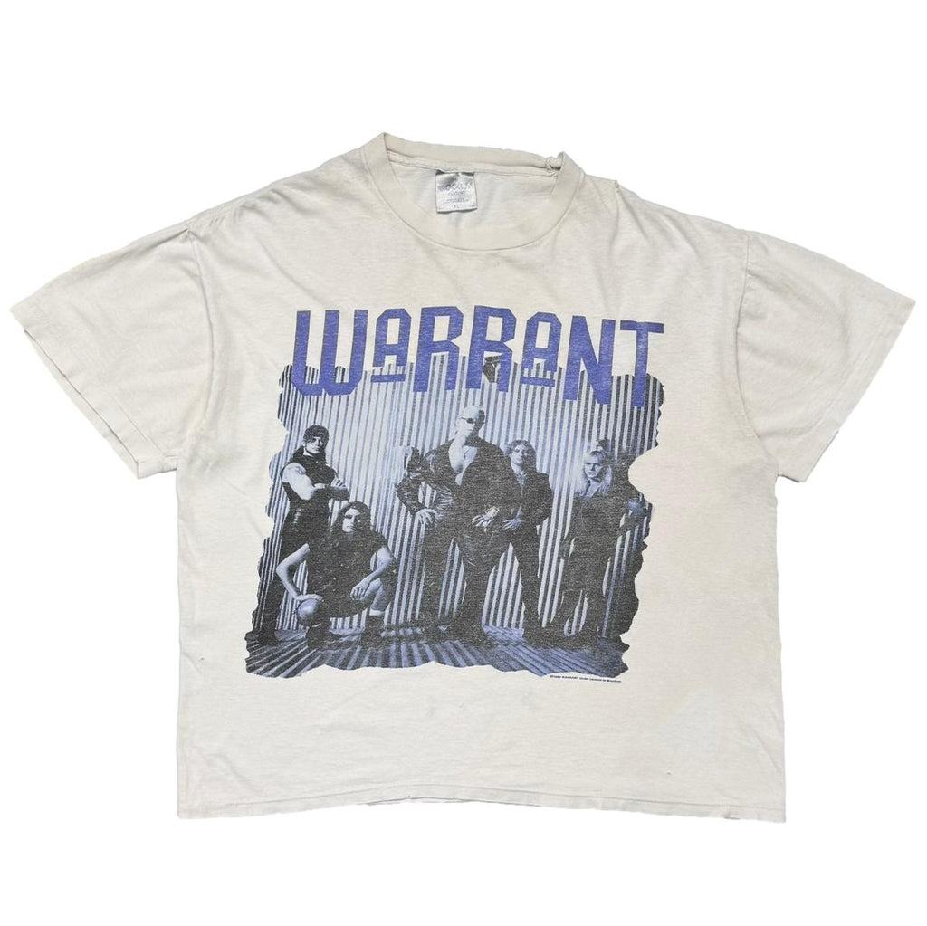 WARRANT HAIR OF THE DOG WORLD TOUR 92-93 WHITE BROCKUM XL 8623