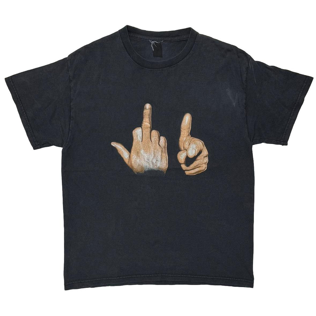 OLD&VINTAGE FUCK YOU HAND SIGN FITS LARGE 4705