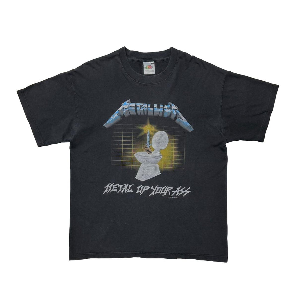 METALLICA METAL UP YOUR ASS FRUIT OF THE LOOM LARGE 9143