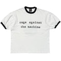 RAGE AGAINST THE MACHINE WRECKING BALL RINGER WHITE/BLACK GIANT XL 3490