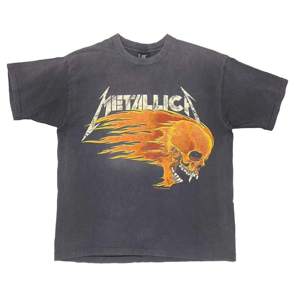 METALLICA PUSHEAD SIDE FLAME GIANT BY TEEJAYS XL 5334