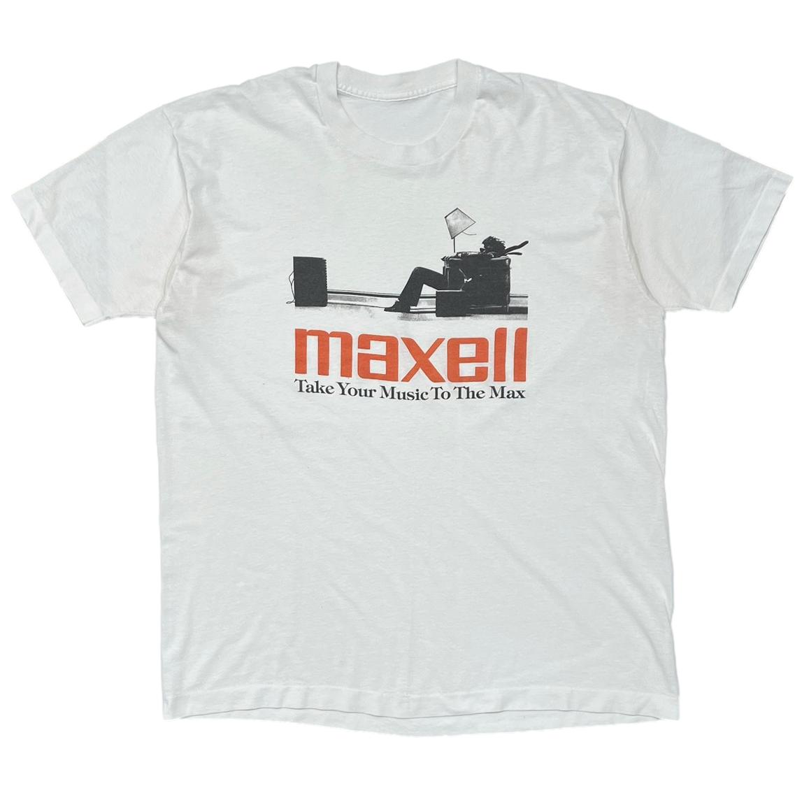maxell Take Your Music To The Max WHITE FITS XL 7691