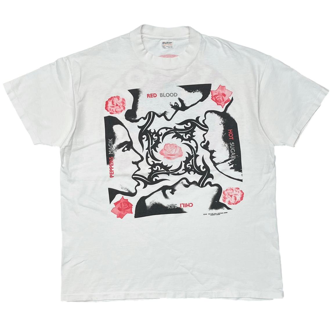 RED HOT CHILI PEPPERS BLOOD SUGER SEX MAGIK WHITE STEDMAN XL 0681