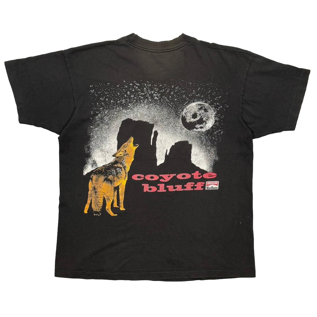 Marlboro COYOTE BLUFF POCKET TEE BLACK FRUIT OF THE LOOM XL 3309