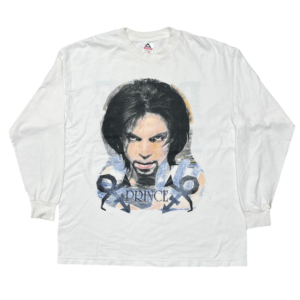 PRINCE RAVE TOUR 2000-2001 LS WHITE ALSTYLE XL 9443