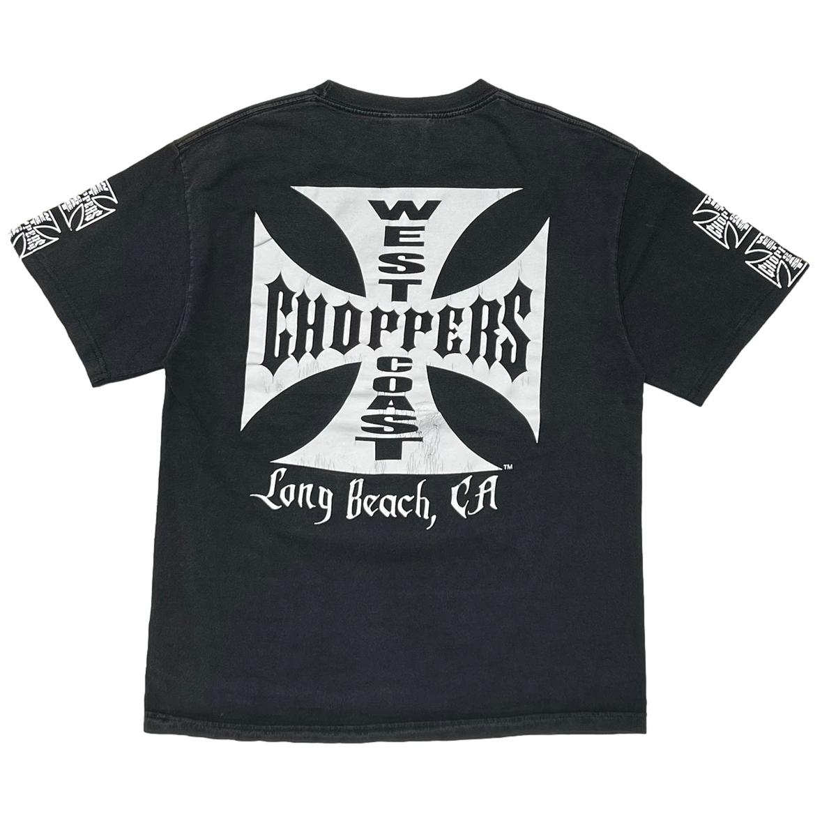 WEST COAST CHOPPERS IRON CROSS LONG BEACH CA LARGE 6700