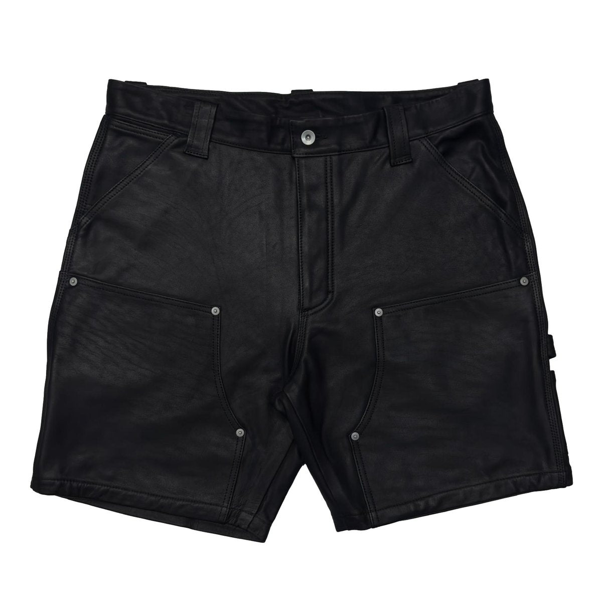 greatLAnd ORIGINAL BADBOY HORSE LEATHER SHORTS BLACK