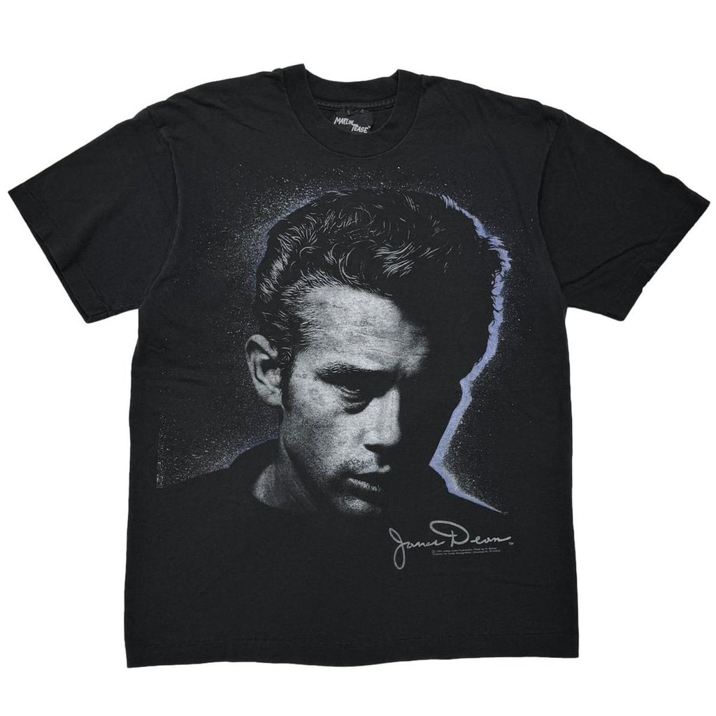 JAMES DEAN BIG FACE BACK NAME BLACK LARGE 3444