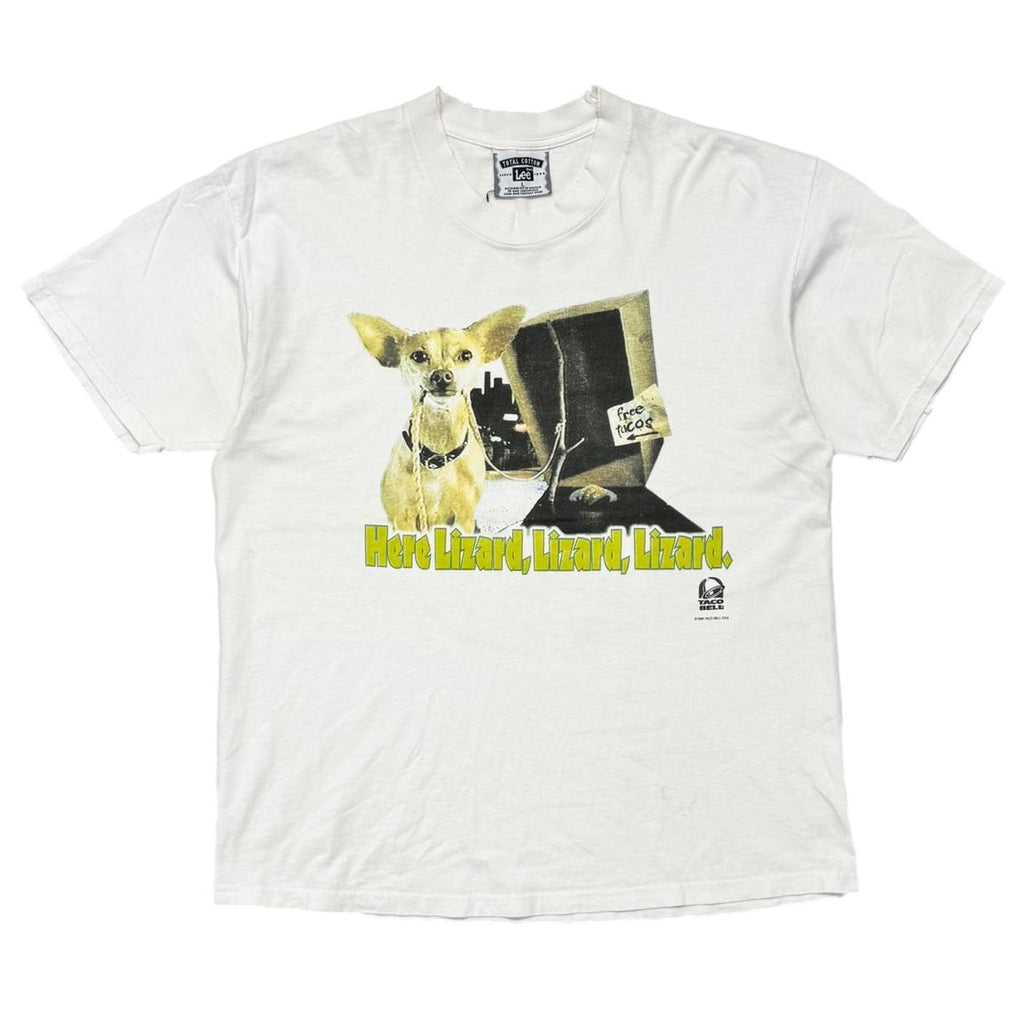 TACO BELL 1998 HERE LIZARD LIZARD LIZARD WHITE LEE LARGE 8832